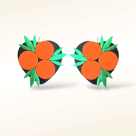 Boucles d'oreilles Oasis (Orange)