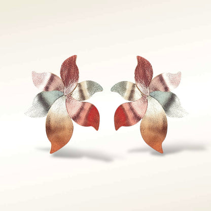 Boucles d'oreilles en cuir Narciso