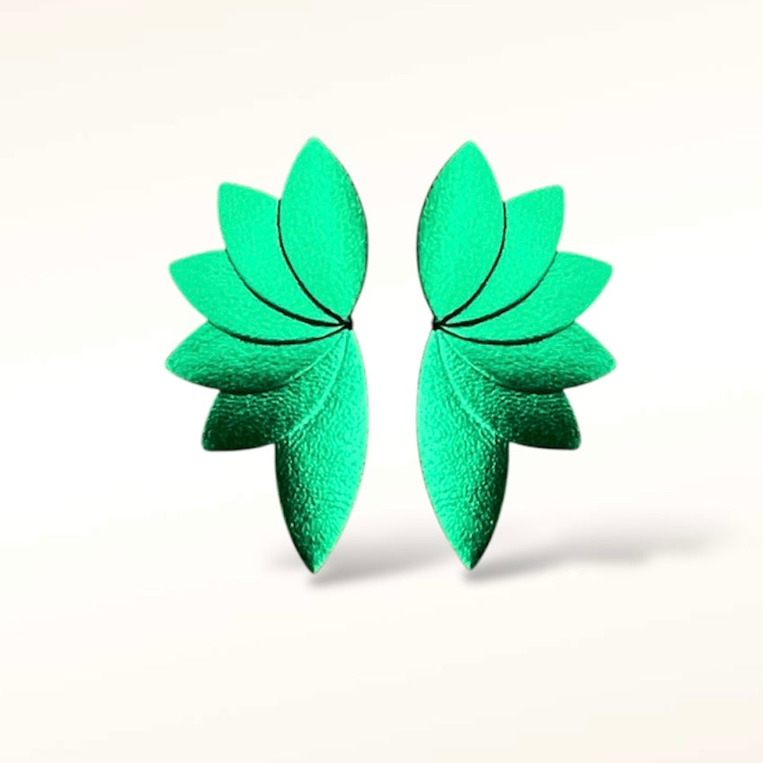 Boucles d'oreilles en cuir Gabrielle