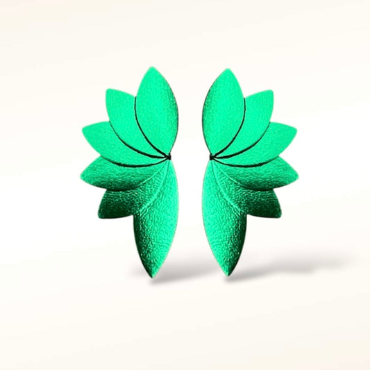 Boucles d'oreilles en cuir Gabrielle