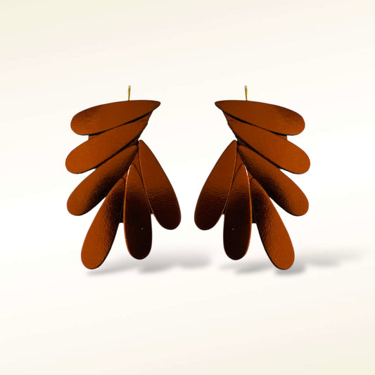 Boucles d'oreilles en cuir Mattis