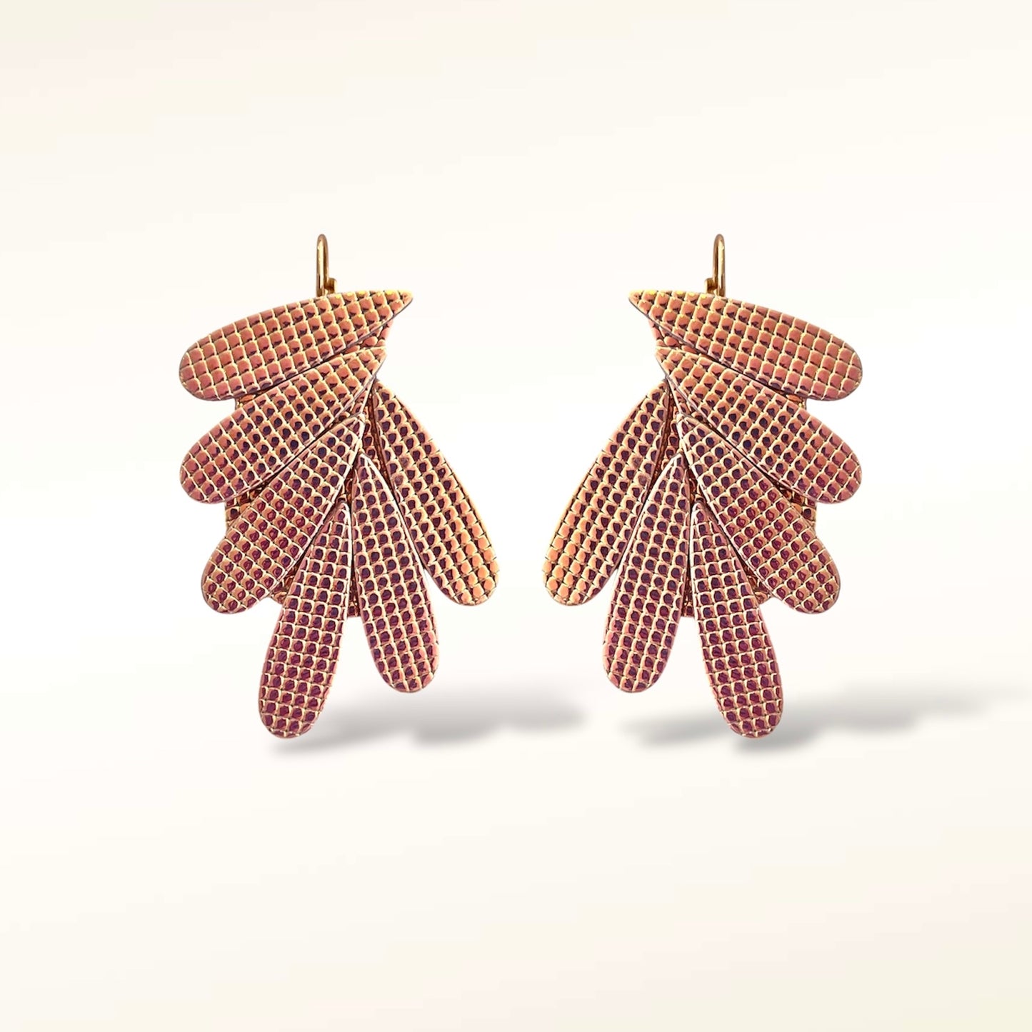 Boucles d'oreilles en cuir Mattis