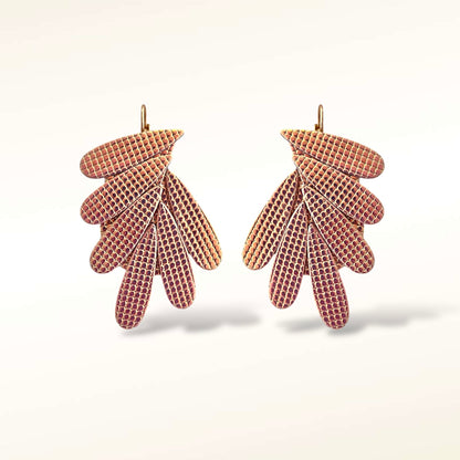 Boucles d'oreilles en cuir Mattis