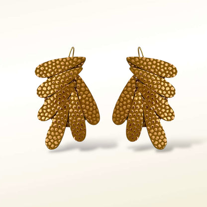 Boucles d'oreilles en cuir Mattis