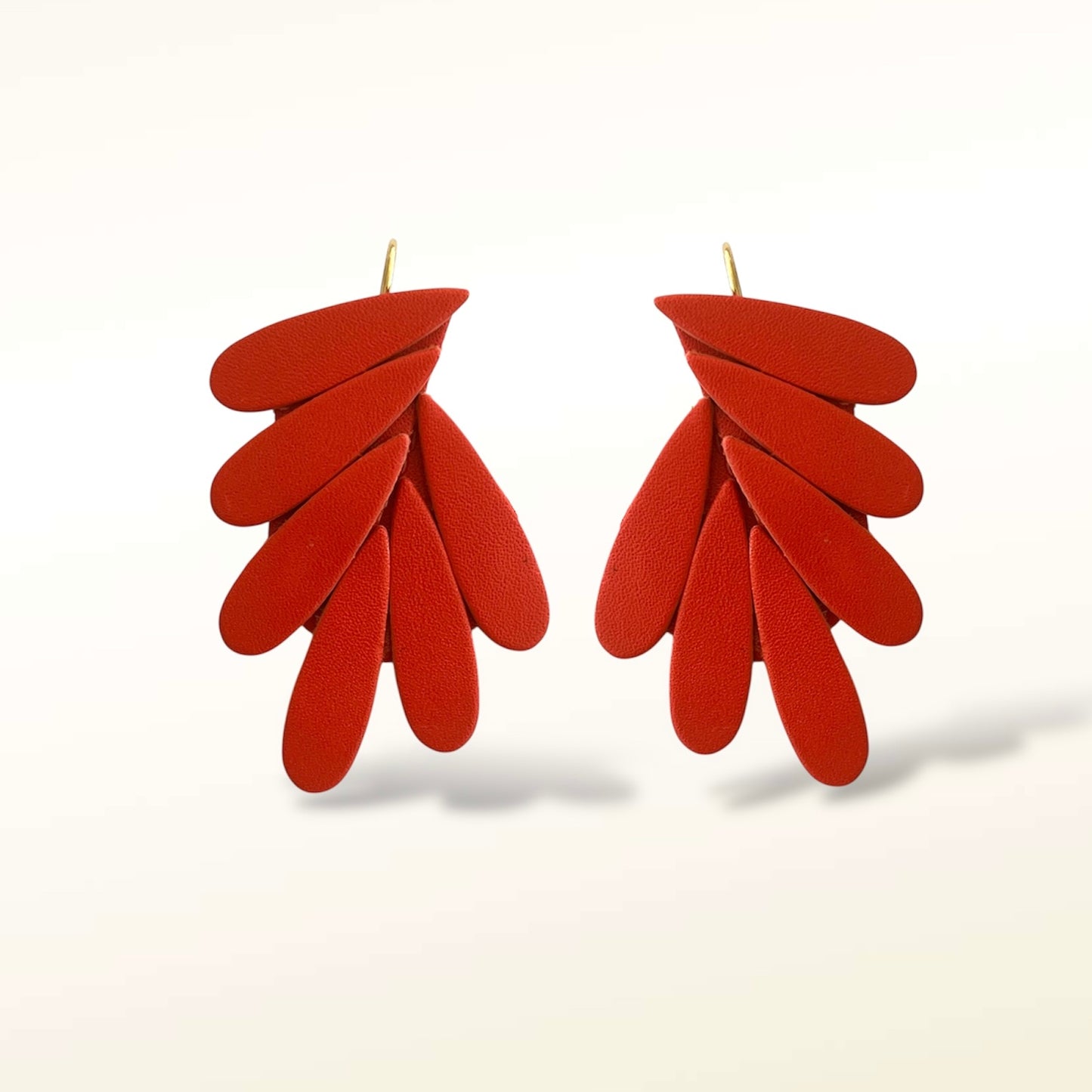Boucles d'oreilles en cuir Mattis