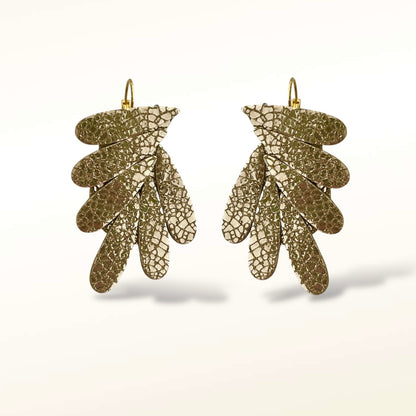 Boucles d'oreilles en cuir Mattis