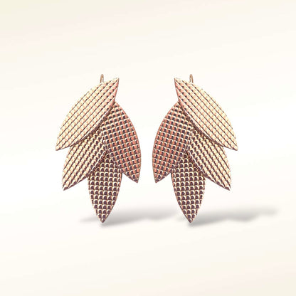 Boucles d'oreilles en cuir Mini Lili-Belle