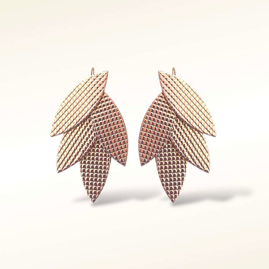 Boucles d'oreilles en cuir Mini Lili-Belle