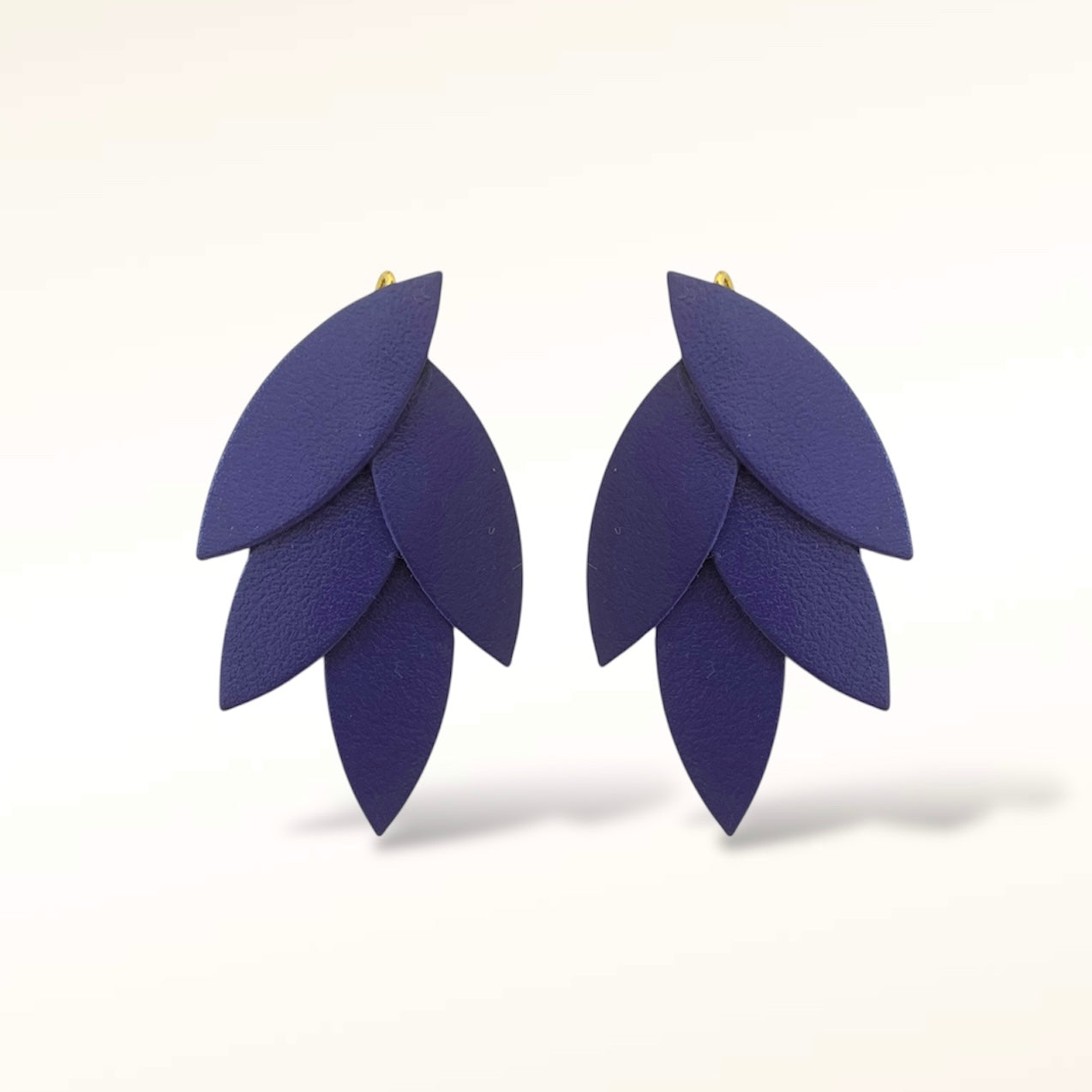 Boucles d'oreilles en cuir Mini Lili-Belle