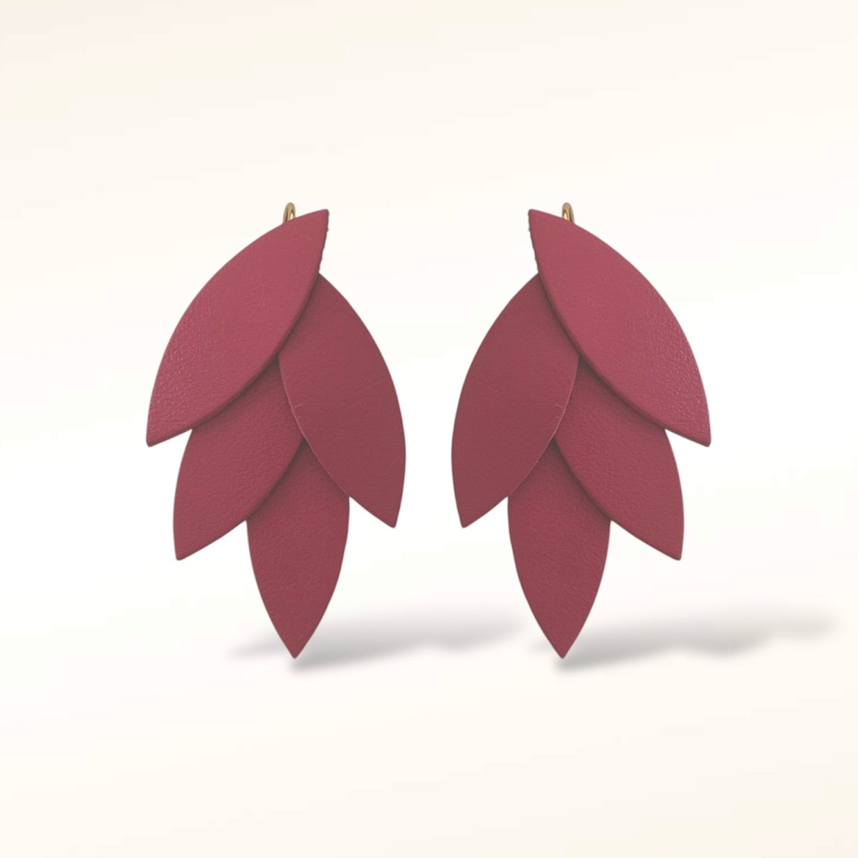 Boucles d'oreilles en cuir Mini Lili-Belle