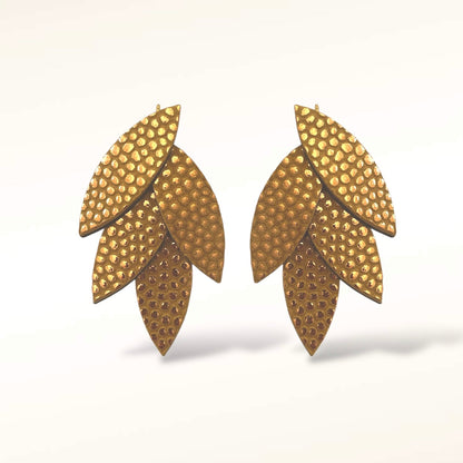 Boucles d'oreilles en cuir Mini Lili-Belle