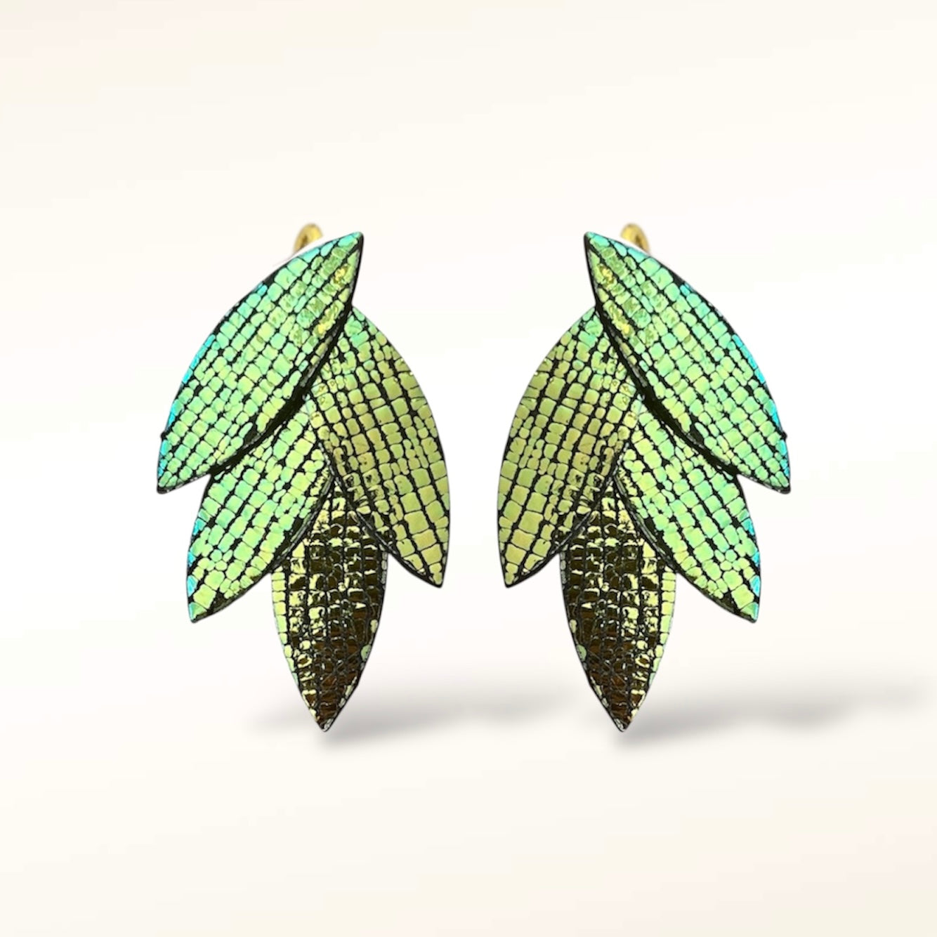 Boucles d'oreilles en cuir Mini Lili-Belle