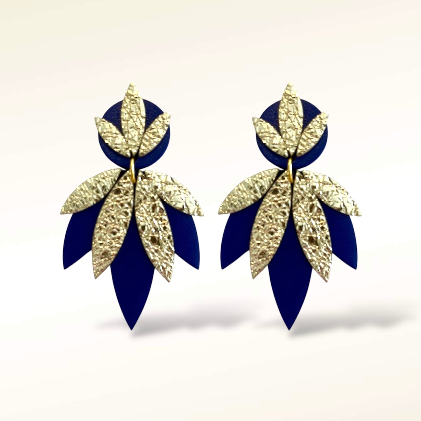 Boucles d'oreilles en cuir  Miss September