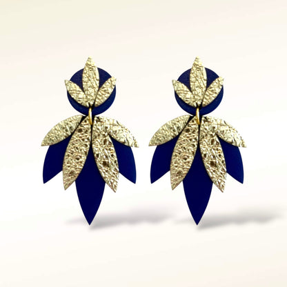 Boucles d'oreilles en cuir  Miss September