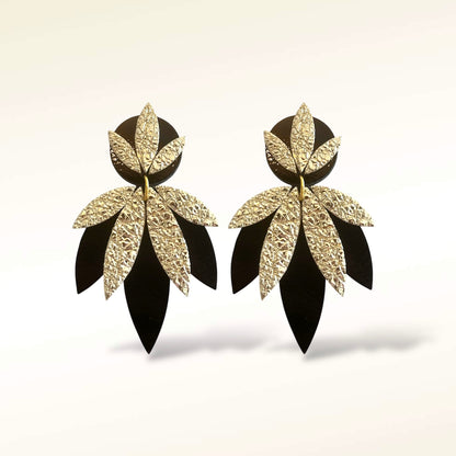 Boucles d'oreilles en cuir  Miss September