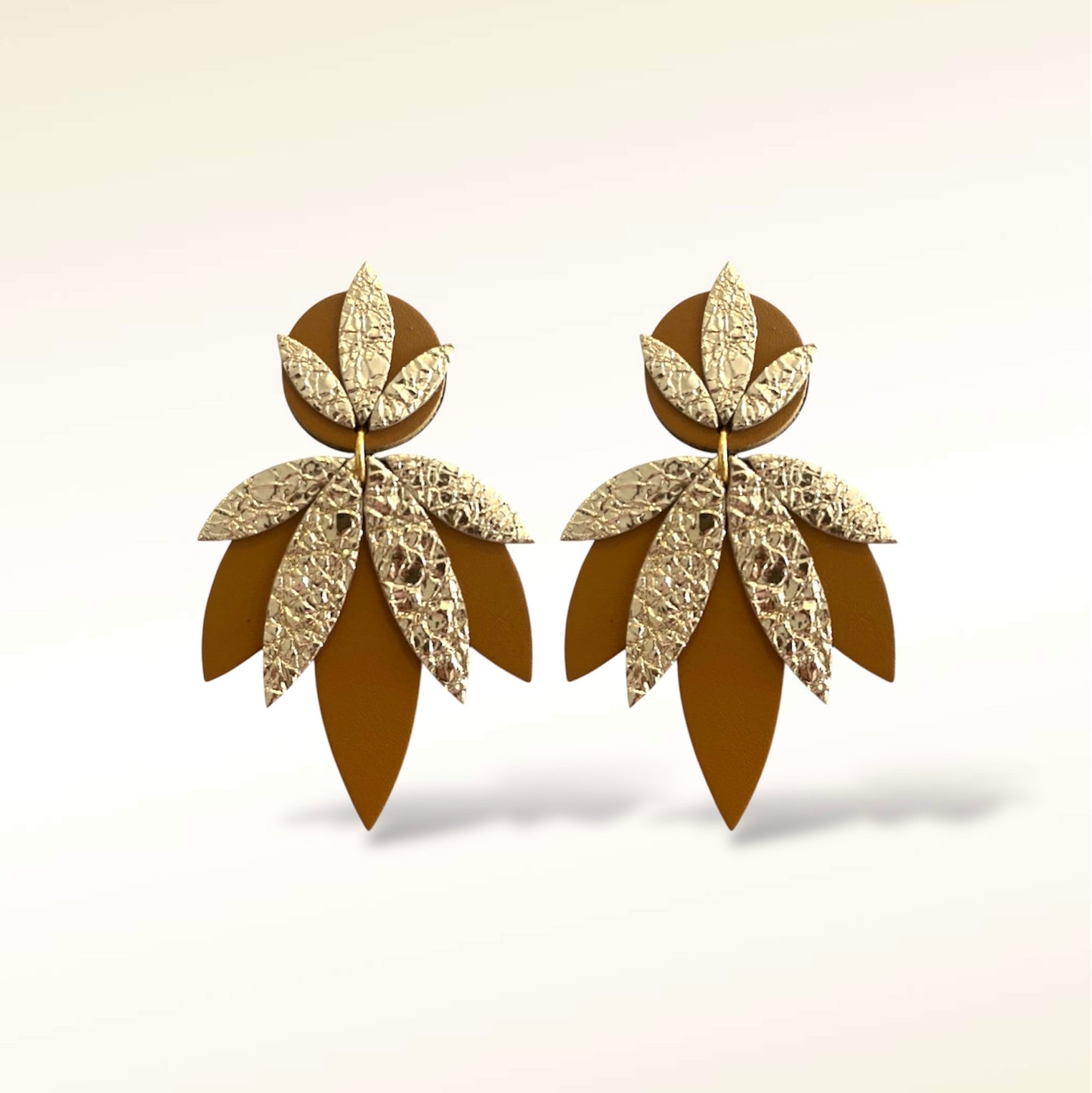 Boucles d'oreilles en cuir  Miss September