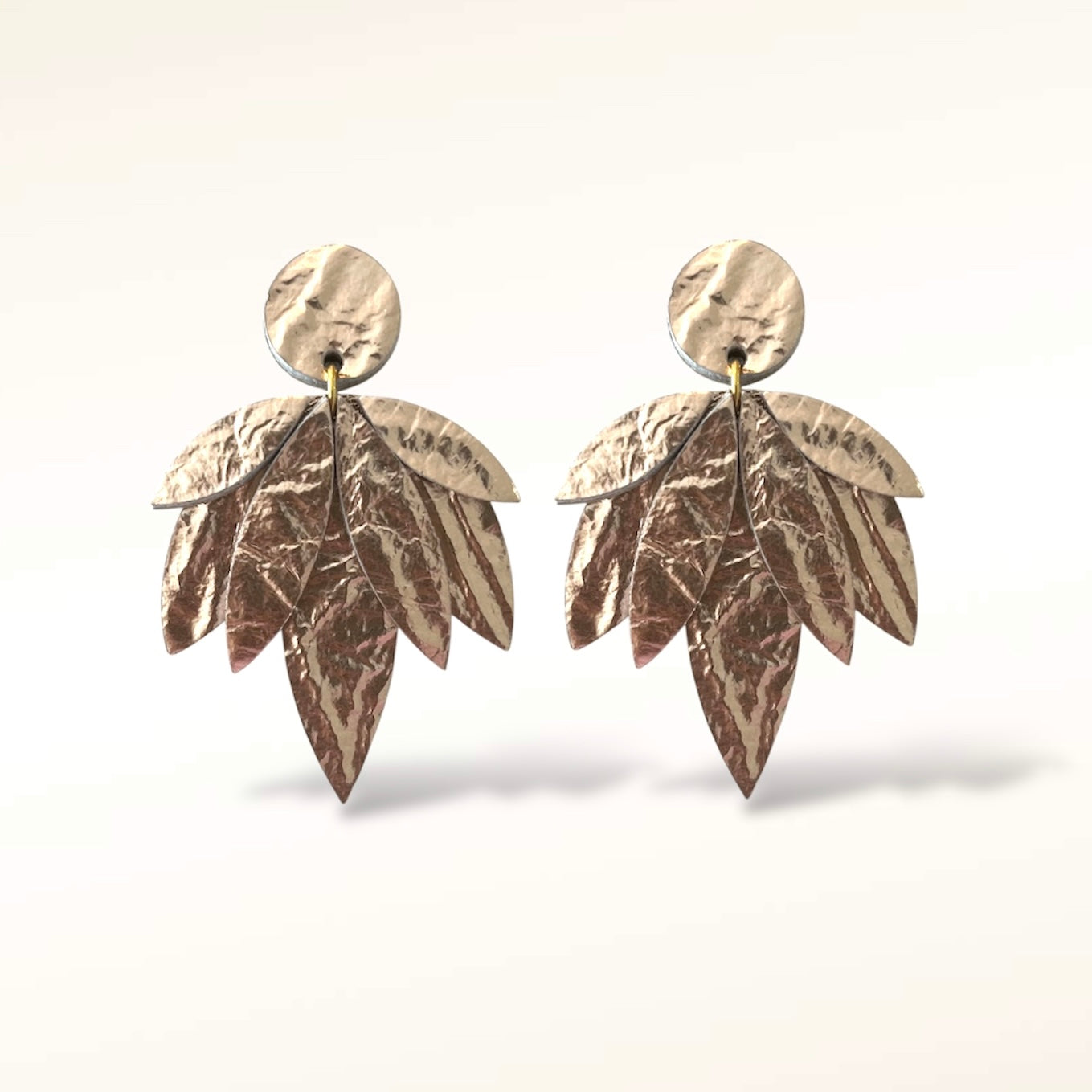 Boucles d'oreilles en cuir September