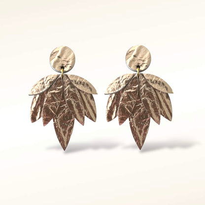 Boucles d'oreilles en cuir September