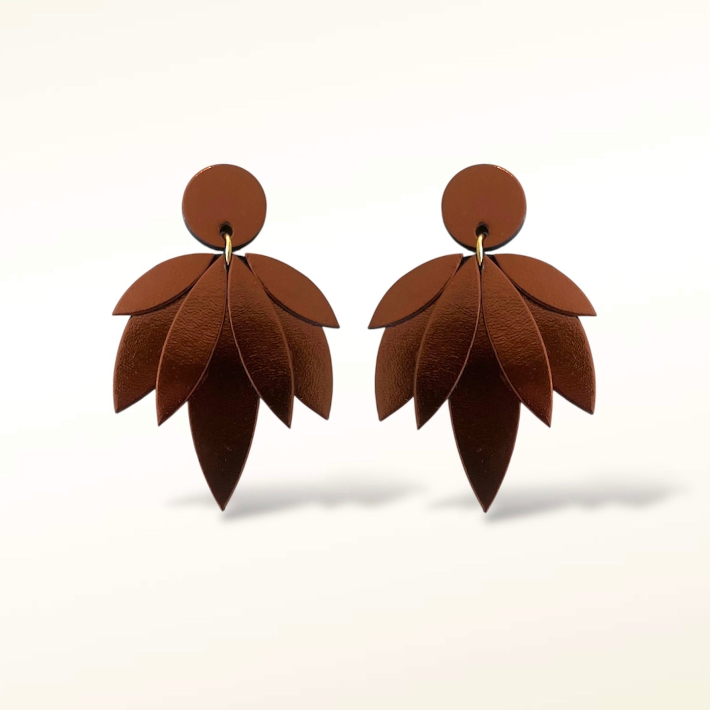 Boucles d'oreilles en cuir September
