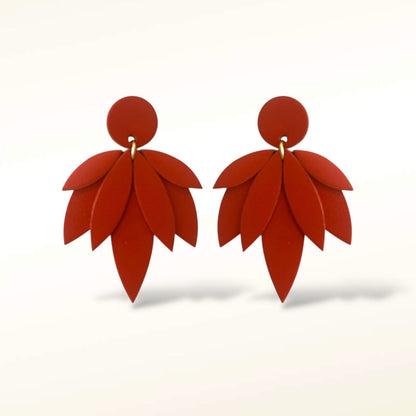 Boucles d'oreilles en cuir September