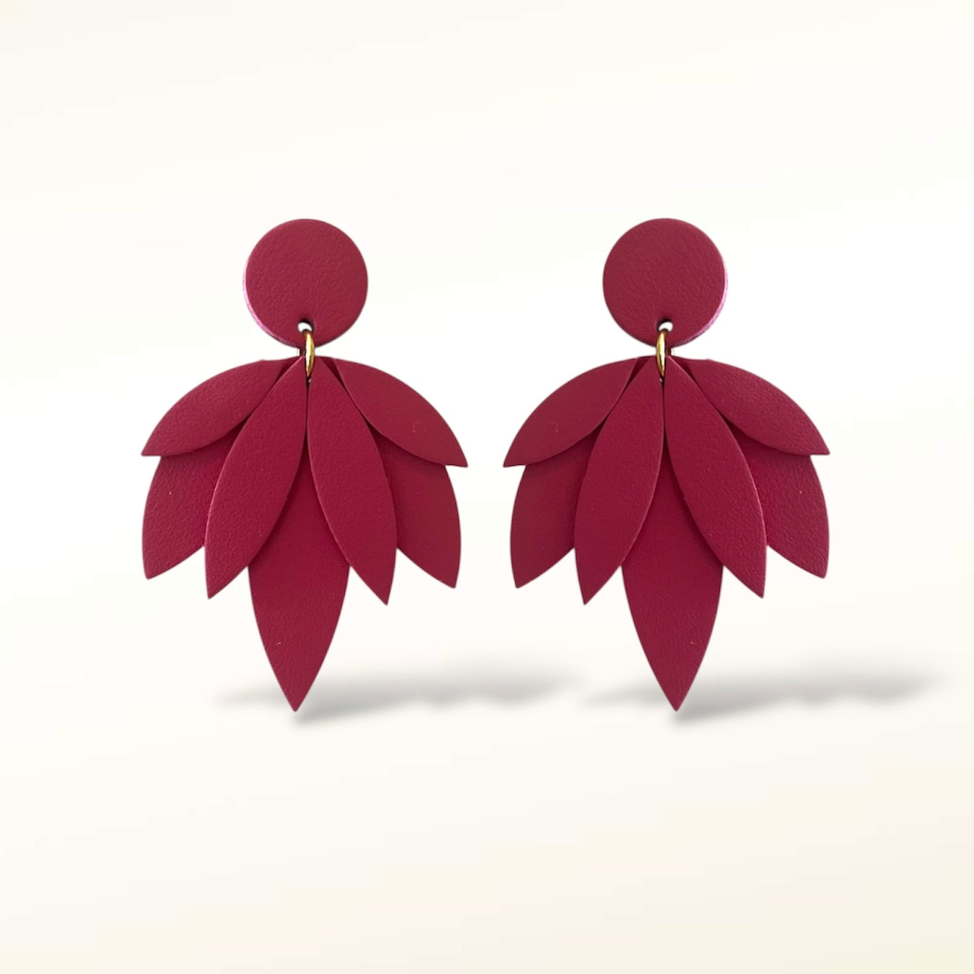 Boucles d'oreilles en cuir September