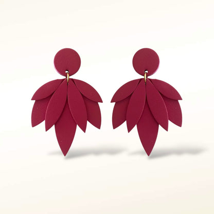Boucles d'oreilles en cuir September
