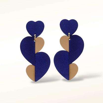Boucles d'oreilles en cuir Pop Love