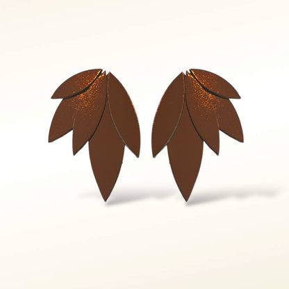 Boucles d'oreilles en cuir Rio