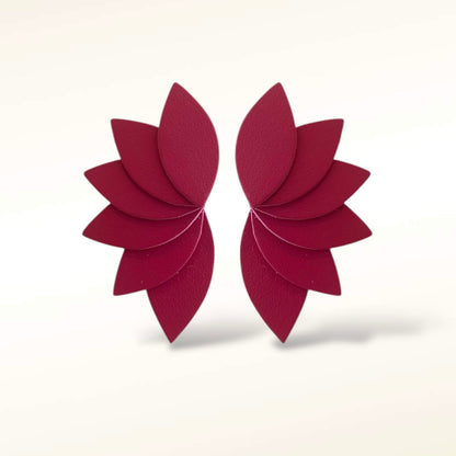 Boucles d'oreilles en cuir Gabrielle XL