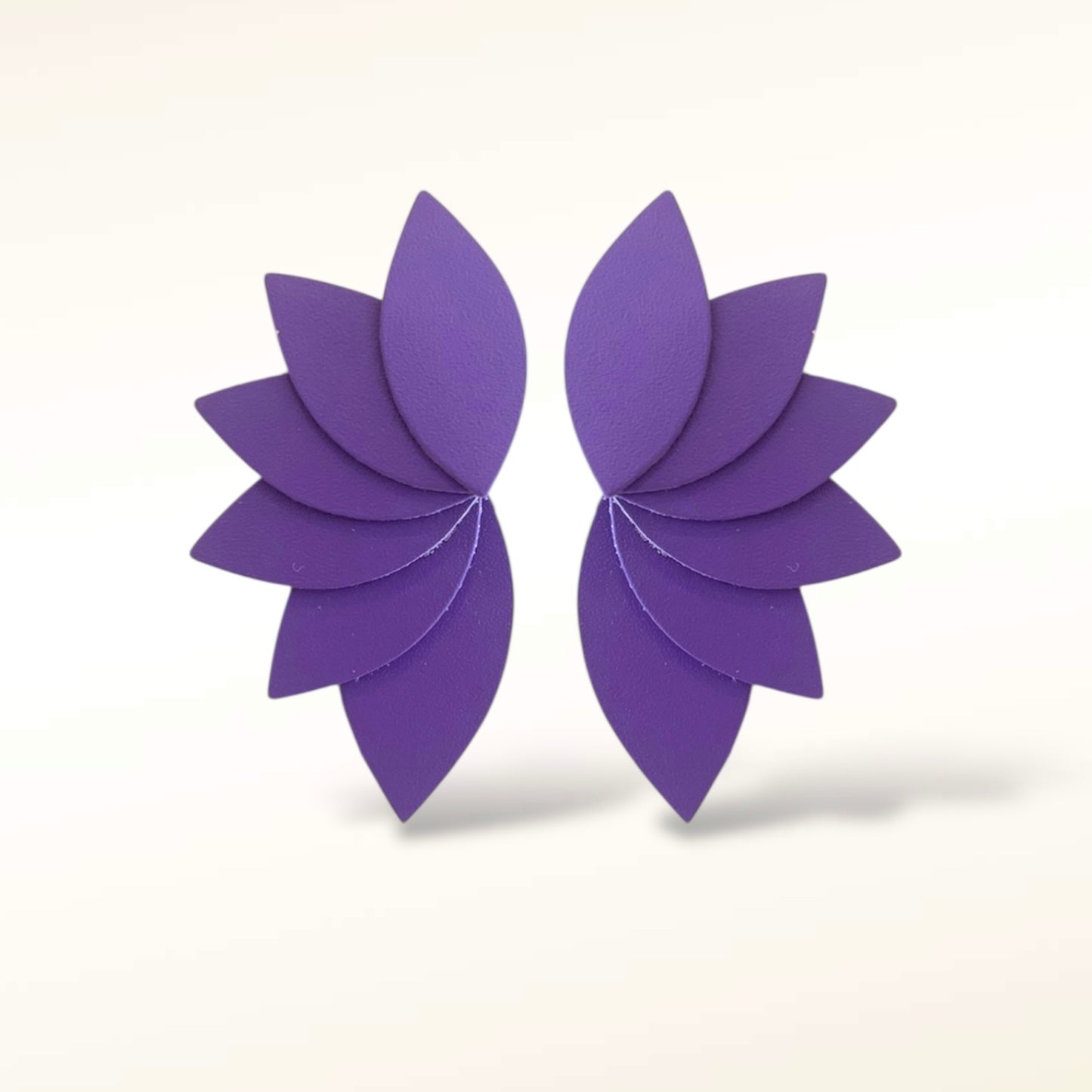 Boucles d'oreilles en cuir Gabrielle XL