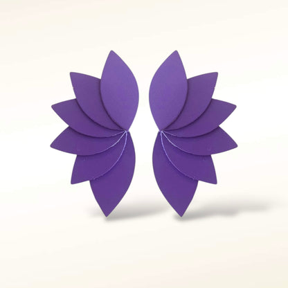 Boucles d'oreilles en cuir Gabrielle XL