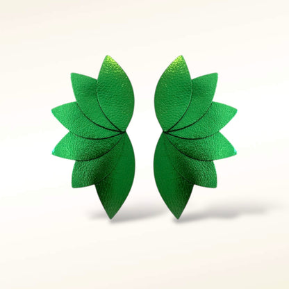 Boucles d'oreilles en cuir Gabrielle XL