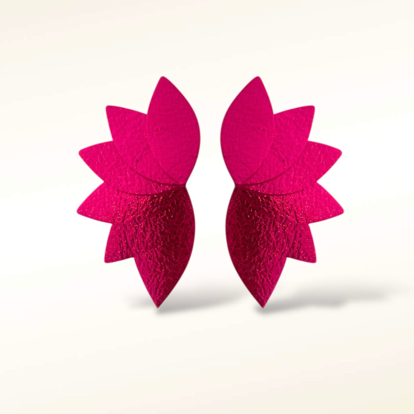 Boucles d'oreilles en cuir Gabrielle XL