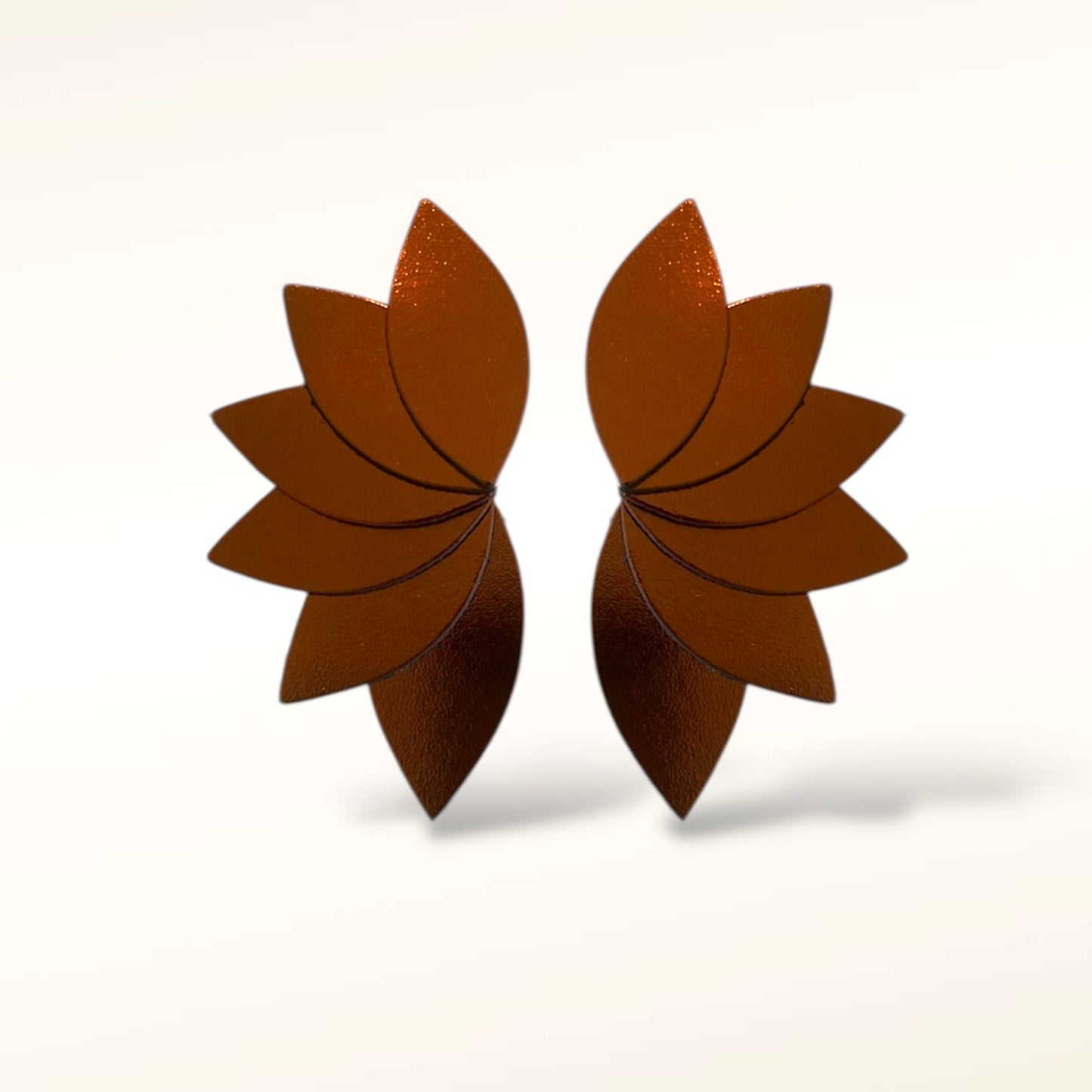 Boucles d'oreilles en cuir Gabrielle XL