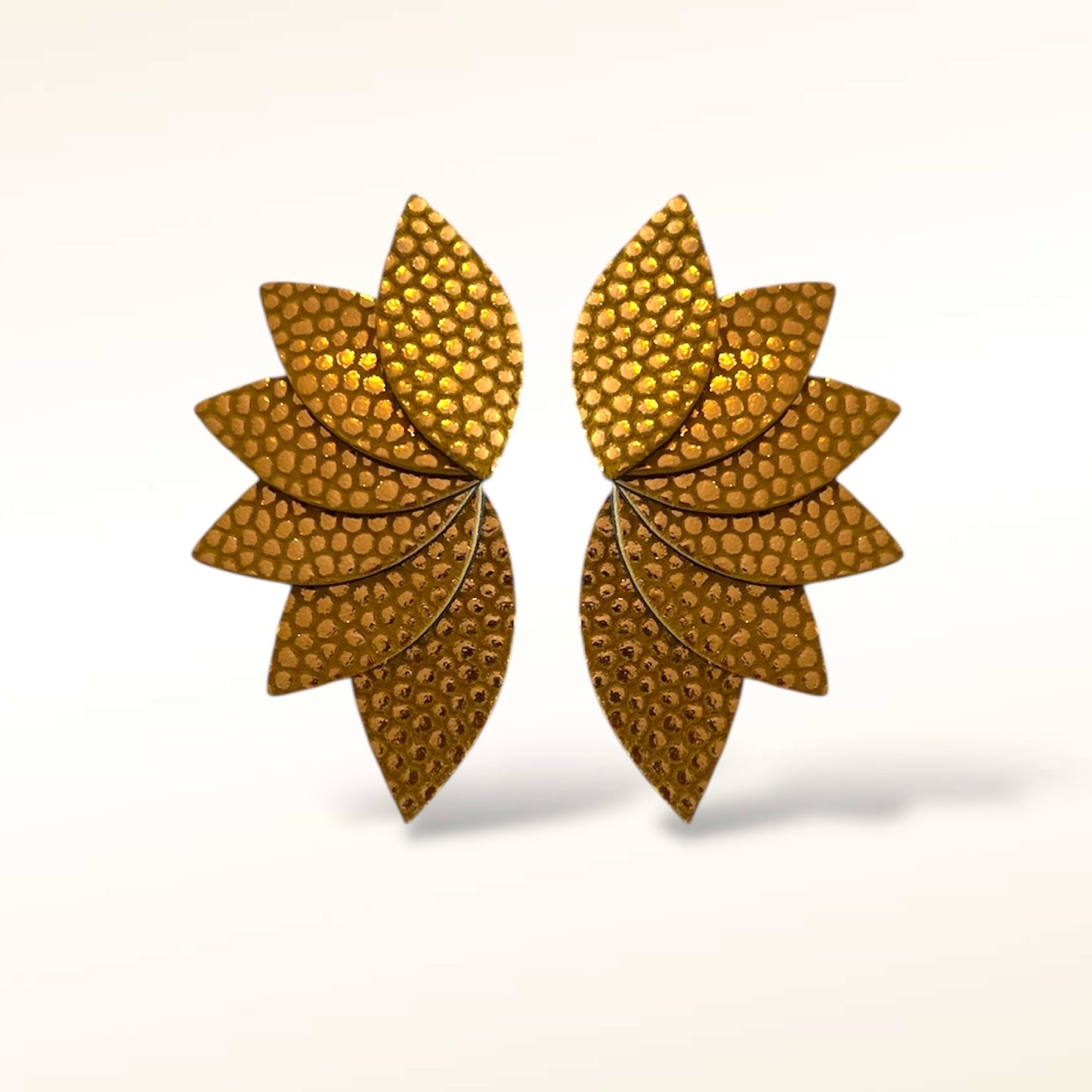 Boucles d'oreilles en cuir Gabrielle XL
