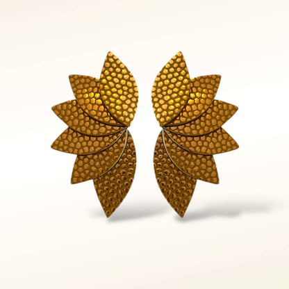 Boucles d'oreilles en cuir Gabrielle XL