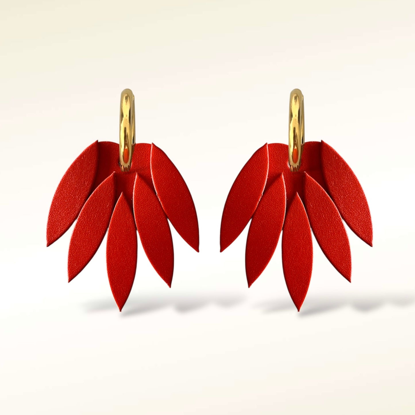 Boucles d'oreilles en cuir Patchouli XL