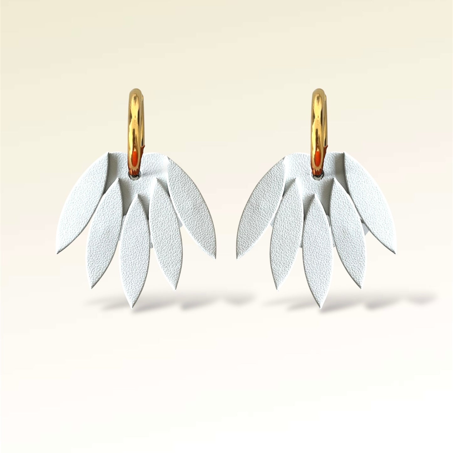 Boucles d'oreilles en cuir Patchouli XL
