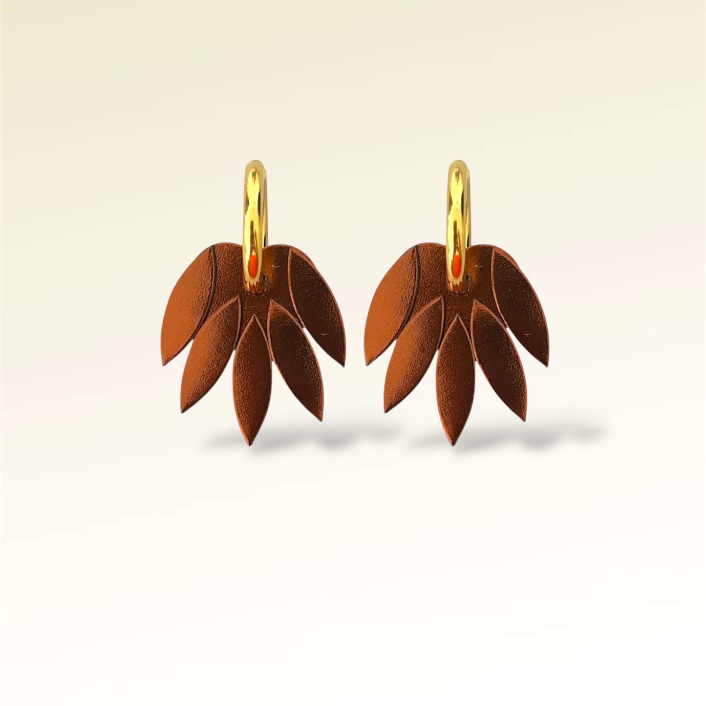 Boucles d'oreilles en cuir Mini-Patchouli