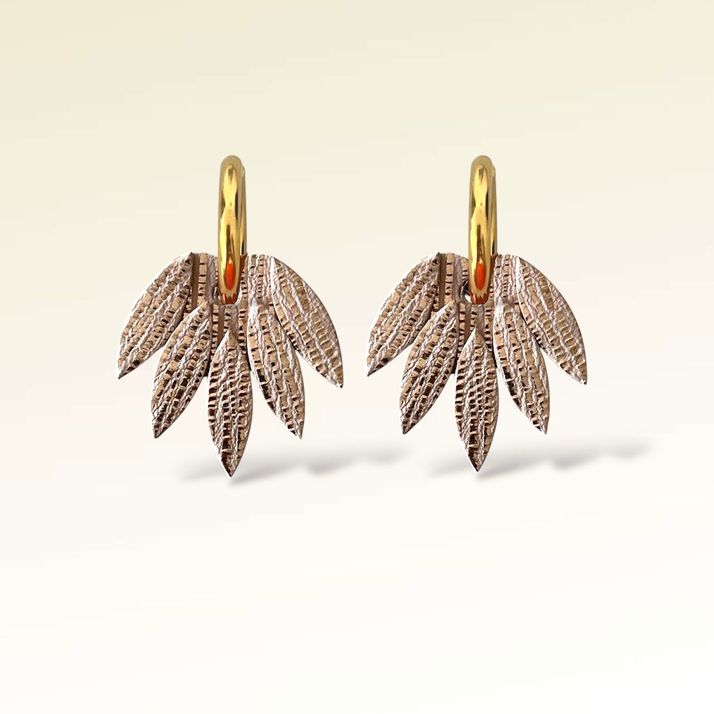 Boucles d'oreilles en cuir Mini-Patchouli