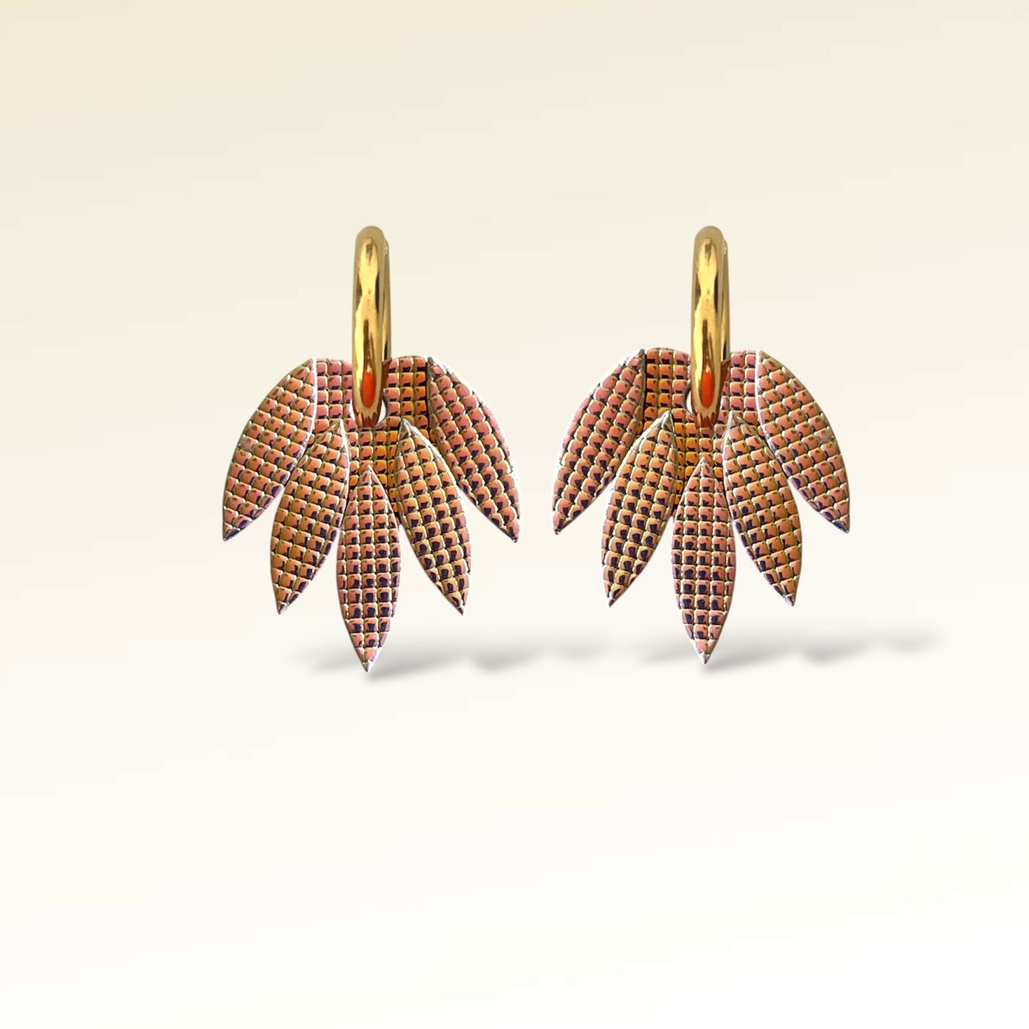 Boucles d'oreilles en cuir Mini-Patchouli