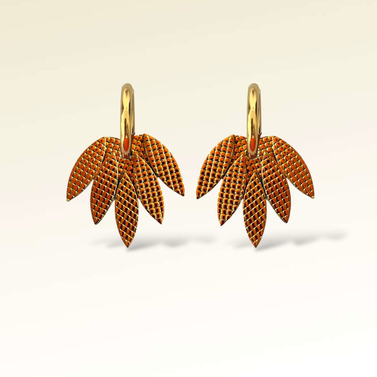 Boucles d'oreilles en cuir Mini-Patchouli