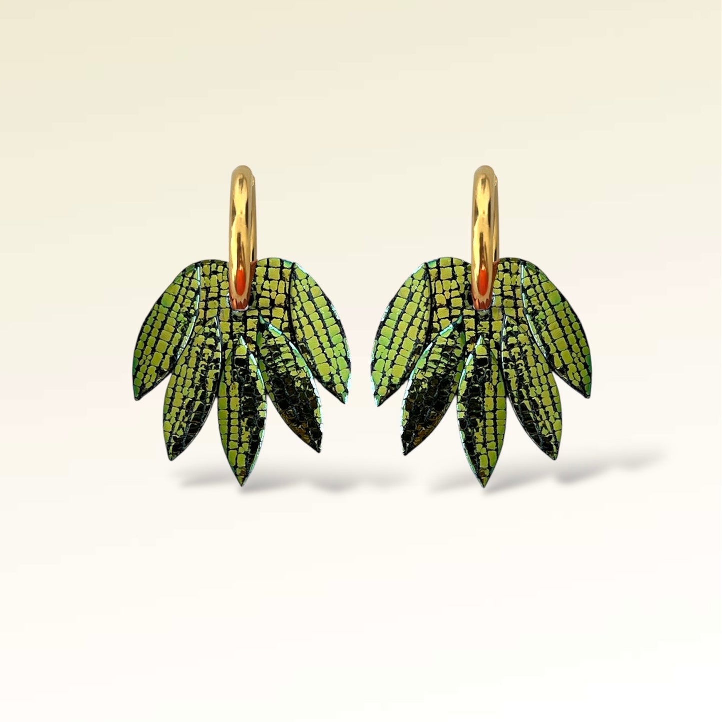 Boucles d'oreilles en cuir Mini-Patchouli