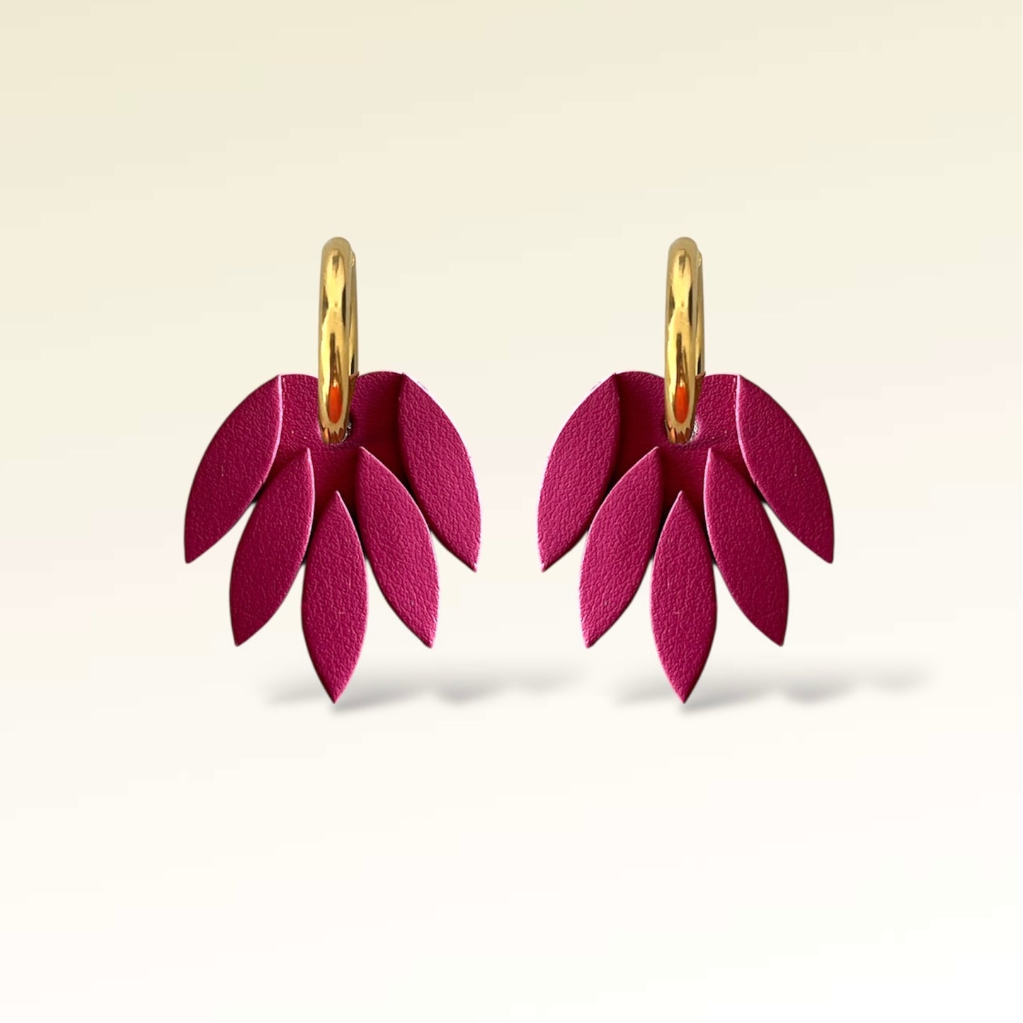 Boucles d'oreilles en cuir Mini-Patchouli