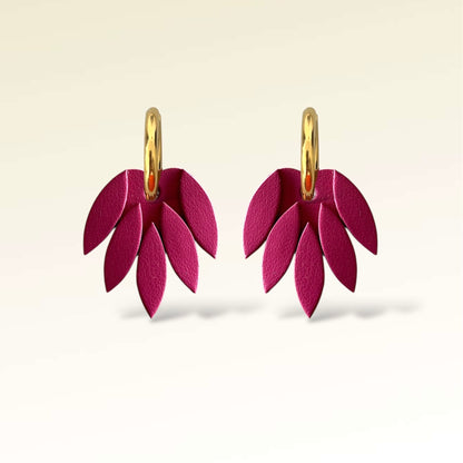 Boucles d'oreilles en cuir Mini-Patchouli