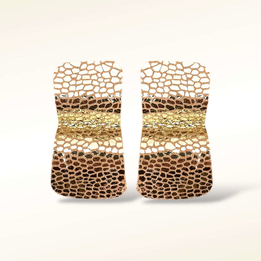 Boucles d'oreilles en cuir Move