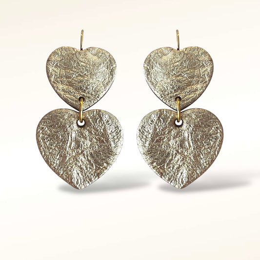 Boucles d'oreilles en cuir Amore Amore