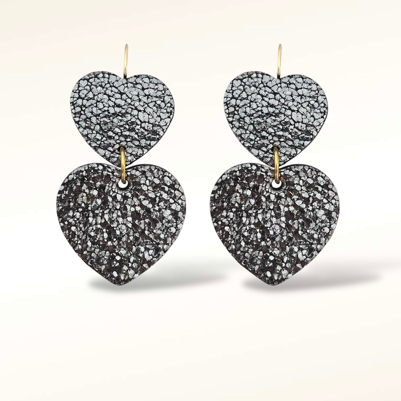 Boucles d'oreilles en cuir Amore Amore