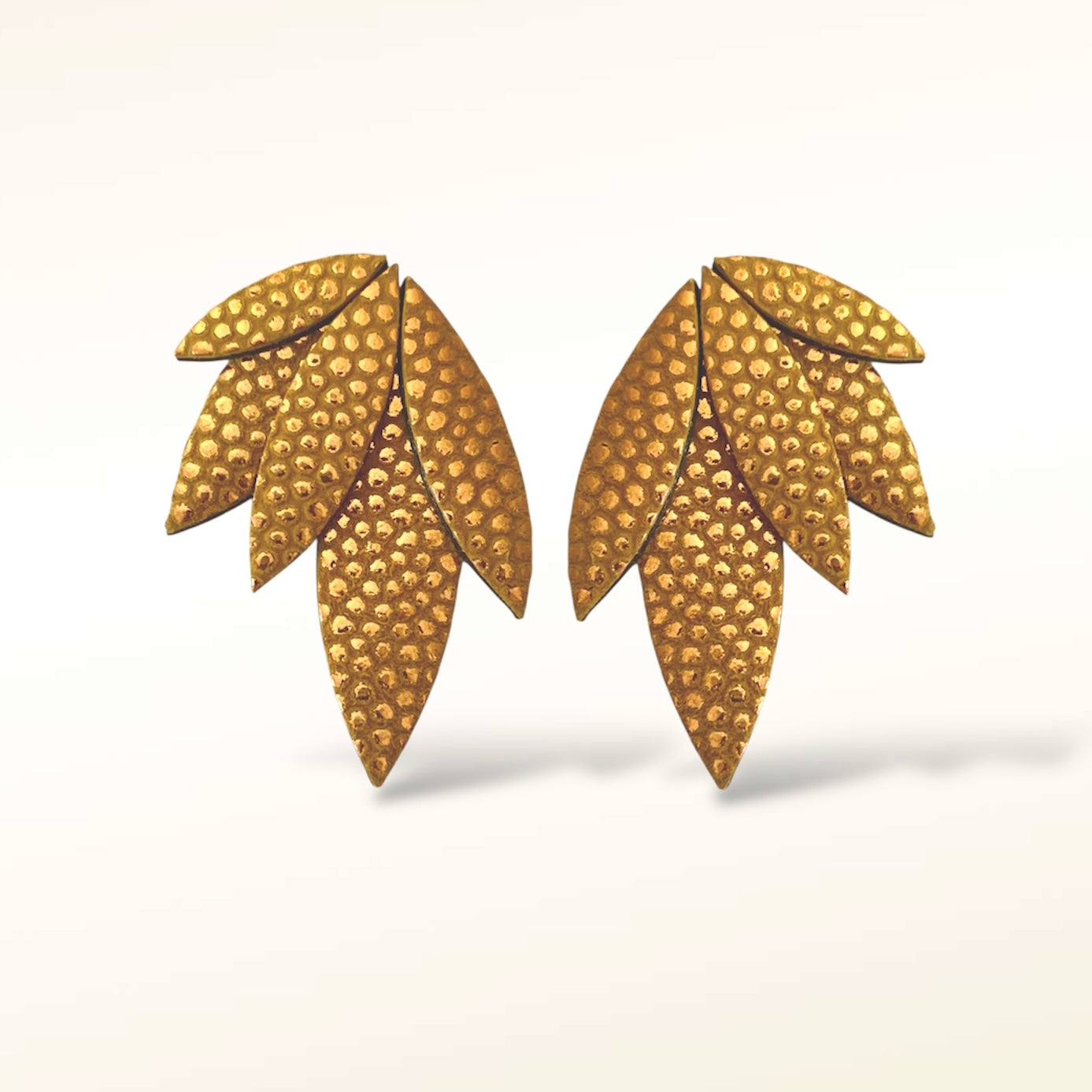 Boucles d'oreilles en cuir Rio