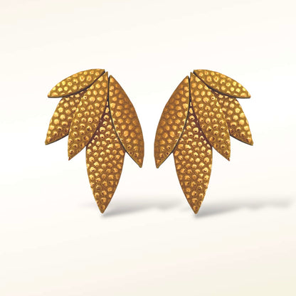 Boucles d'oreilles en cuir Rio